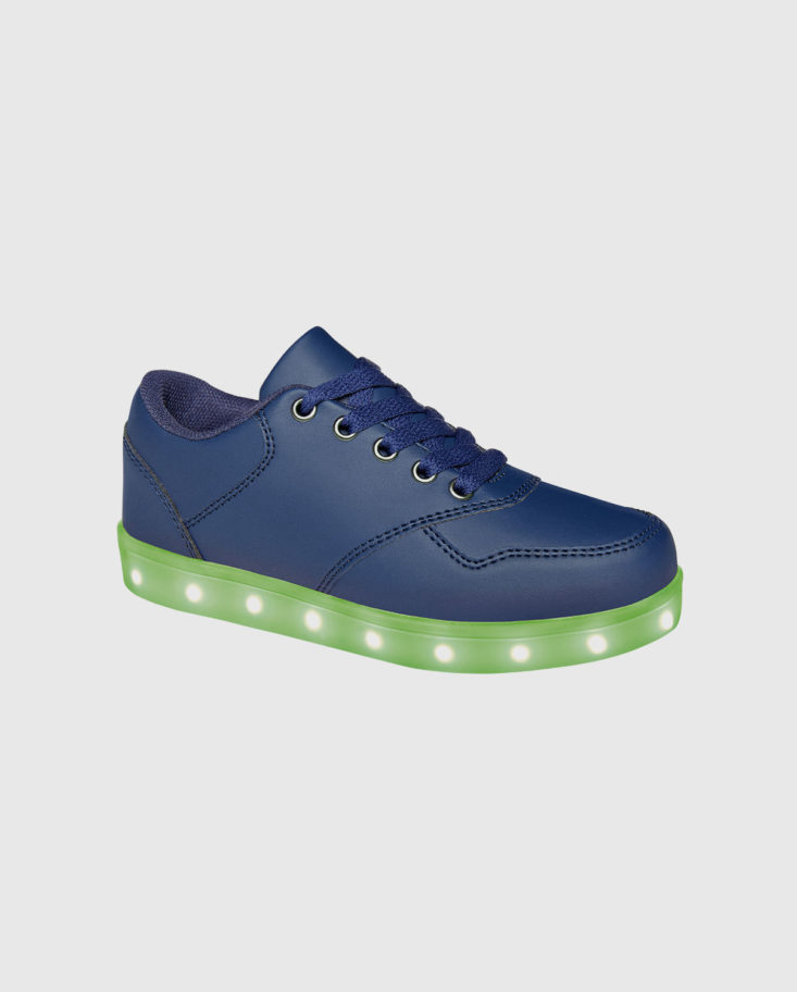 Buty ze światełkami LED